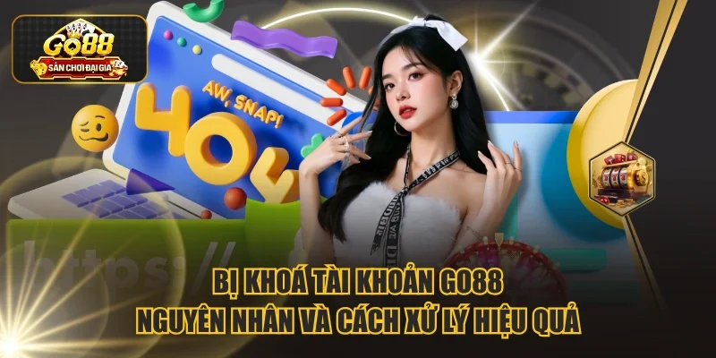 Bị khóa tài khoản Go88