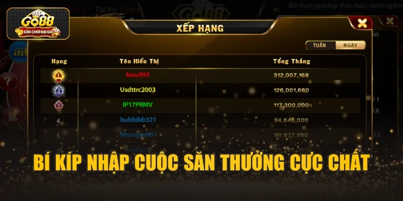 Bí kíp nhập cuộc săn thưởng cực chất