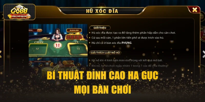 Bí thuật đỉnh cao hạ gục mọi bàn chơi
