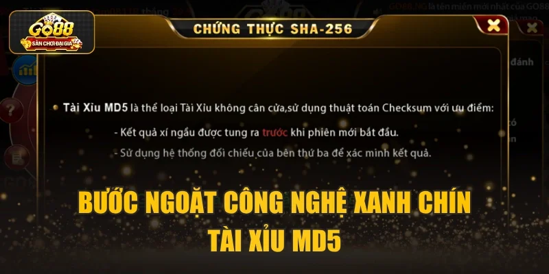 Bước ngoặt công nghệ xanh chín Tài xỉu MD5