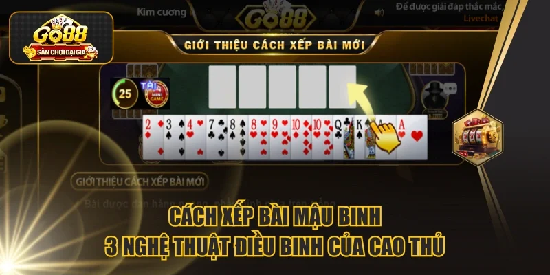 Cách xếp bài mậu binh