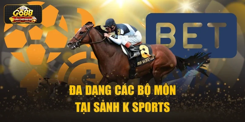 Đa dạng các bộ môn tại sảnh K Sports