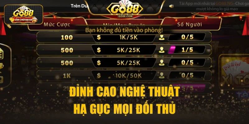 Đỉnh cao nghệ thuật hạ gục mọi đối thủ