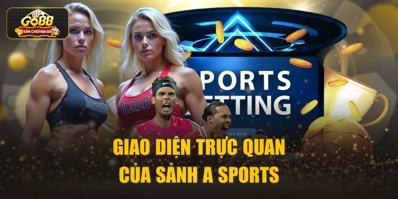 Giao diện trực quan của sảnh A Sports