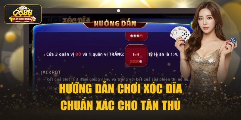Hướng dẫn chơi xóc đĩa chuẩn xác cho tân thủ