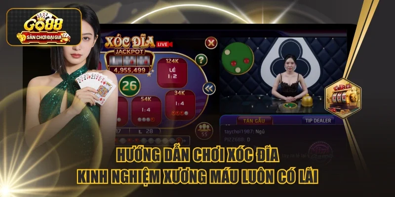 Hướng dẫn chơi xóc đĩa